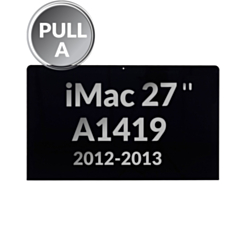 iMac 27" Retina 2K (A1419, Late 2012 / Late 2013) (LM270WQ1 SDF1 / F2) LCD Assembly (OEM Pull A Grade) (Only Ground Shipping)