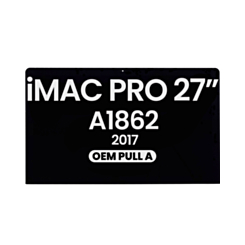 iMac Pro 27" 5K (A1862, Late 2017) (LM270QQ1 SDD1) LCD Assembly (OEM Pull A Grade) (Only Ground Shipping)