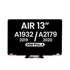 LCD Assembly (ROSE GOLD) (OEM Pull A Grade) for MacBook Air 13" Retina (A1932 / Mid 2019) (A2179 / Early 2020)