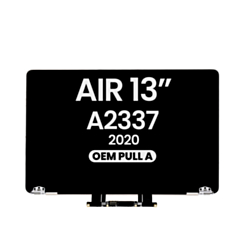 MacBook Air 13" Retina (A2337 / Late 2020) (M1) LCD Assembly (SPACE GRAY) (OEM Pull A Grade)