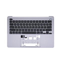 MacBook Pro 13" (A2338/Late 2020) Top Case with Keyboard (SPACE GRAY) (Oem Pull A Grade)