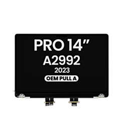 LCD Assembly for MacBook Pro 14" A2992 (2023) (OEM Pull A Grade) (SPACE BLACK)