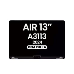 LCD Assembly for MacBook Air 13" (A3113 / 2024) (OEM Pull A Grade) (MIDNIGHT)