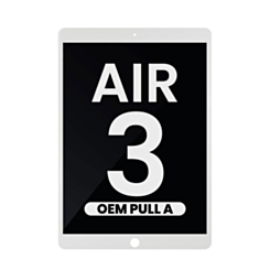 LCD and Digitizer Assembly for iPad Air 3 (WHITE) (OEM Pull A Grade)