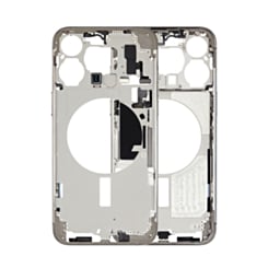 Middle Frame with Parts for iPhone 15 Pro Max (NATURAL) (International Version) (OEM Pull B Grade)