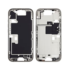 Middle Frame with Photo Capture Button and Small Parts for iPhone 16 Pro (NATURAL TITANIUM) (Interna