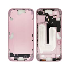 Middle Frame with Photo Capture Button and Small Parts for iPhone 16 Plus (PINK) (International Version)