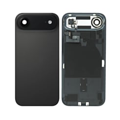 Back Glass with Frame and Wireless NFC Charging Flex and MagSafe Magnet for iPhone Air (SPACE BLACK) (OEM Pull B Grade)