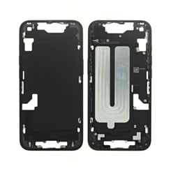 Middle Frame with Small Parts for iPhone 17e (BLACK) (US Version) (OEM Pull B Grade)
