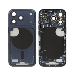 Middle Frame with Small Parts for iPhone 17 Pro (DEEP BLUE) (International Version) (OEM Pull B Grade)