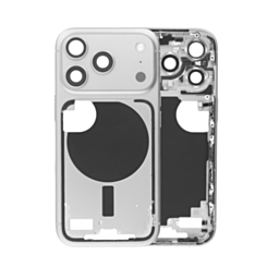 Middle Frame with Small Parts for iPhone 17 Pro (SILVER) (US Version) (OEM Pull B Grade)
