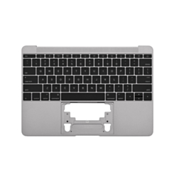MacBook Retina 12" (A1534/ Mid 2017) Top Case with US Keyboard (SPACE GRAY) (OEM Pull B Grade)