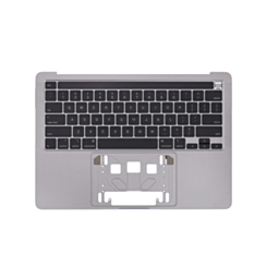 Top Case with US Keyboard (SPACE GRAY) for MacBook Pro 13" (A2251 / Mid 2020) (Oem Pull B Grade)