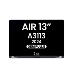 LCD Assembly for MacBook Air 13" (A3113 / 2024) (OEM Pull B Grade) (MIDNIGHT)