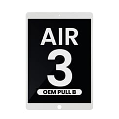 LCD and Digitizer Assembly for iPad Air 3 (WHITE) (OEM Pull B Grade)