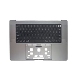 Top Case with US Keyboard (SPACE GRAY) for MacBook Pro 16" (A2485 / Late 2021) / (A2780 / Late 2023) / (A2991/ Late 2023)(OEM Pull C Grade)