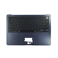 Top Case with US Keyboard & Touchpad (MIDNIGHT) for MacBook Air 13" (A2681 / Mid 2022) (OEM Pull C Grade)