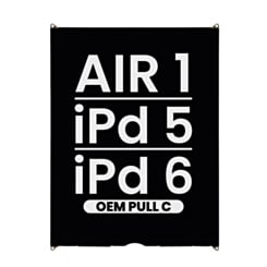 LCD Assembly for iPad 5 (2017) / iPad 6 (2018) / iPad Air 1 (OEM Pull C Grade)