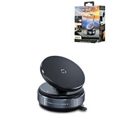Ultra Vacuum Suctioon Cup Magnetic Car Mount - BLACK (Only Ground Shipping)