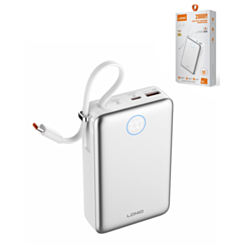 LDNIO PQ44 Power Bank (WHITE) (20000 mAh) (Only Ground Shipping)