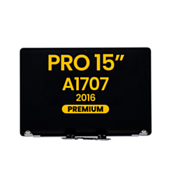 LCD Assembly (SILVER) (Premium) for MacBook Pro 15" with Touch Bar (A1707 / Late 2016)