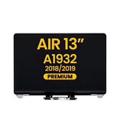 LCD Assembly (SPACE GRAY) (Premium) for MacBook Air 13" Retina (A1932 / Late 2018 / Early 2019)