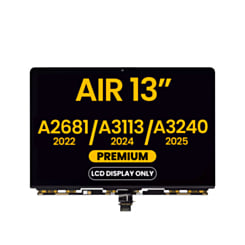 LCD Display Only (Premium) for MacBook Air 13" (A2681 / A3113 / A3240)
