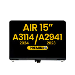 LCD Assembly (SILVER) (Premium) for MacBook Air 15" (A3114 / 2024) / (A2941 / Mid 2023)