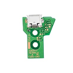USB Charging Port Board with 12 Pin Flex Cable (Version 4 JDS-040) for PlayStation 4 (DualShock 4) Wireless Controller