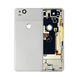 Housing Frame with Small Components Pre-Installed for Google Pixel 2 (NO LOGO) (WHITE)