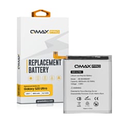 QMAX Pro Replacement Battery for Galaxy S20 Ultra (G988) (4855 mAh) (EB-BG988ABY) (Only Ground Shipping)