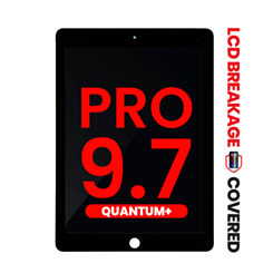 Quantum+ LCD and Digitizer Assembly for iPad Pro 9.7 (BLACK) (Exclusive LCD Breakage Warranty)