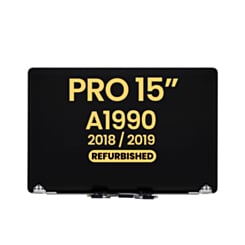 LCD Assembly (SPACE GRAY) (Refurbished) for MacBook Pro 15" Touch Bar (A1990 / Late 2018 / Early 2019)