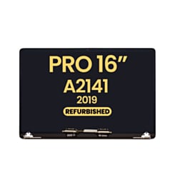 LCD Assembly (SILVER) (Refurbished) for MacBook Pro 16" (A2141 / Mid 2019)