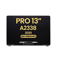 LCD Assembly (SILVER) (Refurbished) for MacBook Pro 13" (A2338 / Late 2020) (M1 / M2