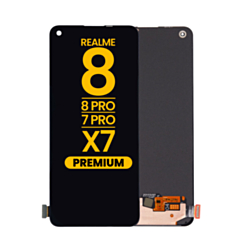 OLED Assembly for Realme 8 pro / Realme 8 / Realme 7 Pro / Realme x7 (BLACK) (Premium)