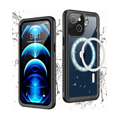 iPhone 13 REDPEPPER Msafe FS Series Transparent Waterproof Hybrid Case (Only Ground Shipping)