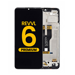 LCD Assembly with Frame for T-Mobile Revvl 6 (Premium)