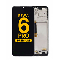LCD Assembly with Frame for T-Mobile Revvl 6 Pro (Premium)