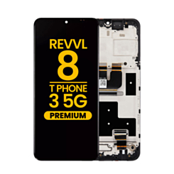 LCD Assembly with Frame for T-Mobile Revvl 8 / T Phone 3 5G (Premium)