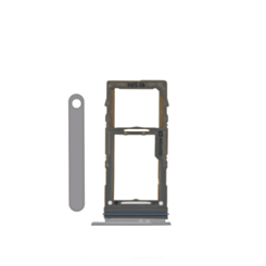 Purchase the single SIM card tray for Galaxy S10E, S10 Plus, or S10 in gray.