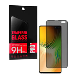 Privacy Tempered Glass for Galaxy S10 5G (Case Friendly / 3D Curved / Anti-Spy / 1 Piece)