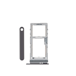 Dual Sim Card Tray for Galaxy S20 (G981) / S20 Plus (G986) / S20 Ultra (G988) (Cosmic Gray)