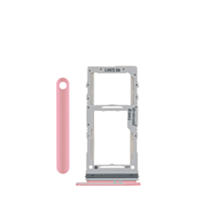 Dual Sim Card Tray for Galaxy S20 (G981) / S20 Plus (G986) / S20 Ultra (G988) (Cloud Pink)