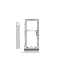 Shop the Dual SIM Card Tray for Galaxy S20 Ultra, S20 Plus, and S20 in Cloud Silver.