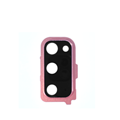 Back Camera Lens with Cover Bezel Ring for Galaxy S20 (G980 / G981) (Cloud Pink)