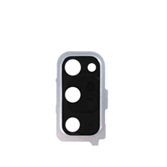 Purchase the back camera lens with bracket for the Galaxy S20 in Cloud White.