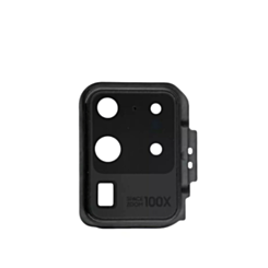 Back Camera Lens with Cover Bezel Ring for Galaxy S20 Ultra (G988) (Cosmic Black)