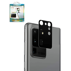 Back Camera Tempered Glass Protector Galaxy S20 Ultra (G988) (Black)