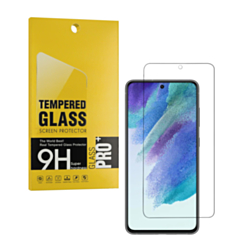 Clear Tempered Glass for Galaxy S21 FE (Case Friendly / 2.5D)